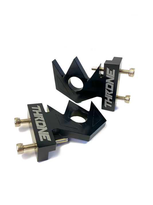 Throne BMX Chain Tensioners: Pair (Black)