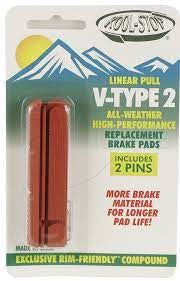 Kool-Stop V-Brake Pads Type-2 Replacement