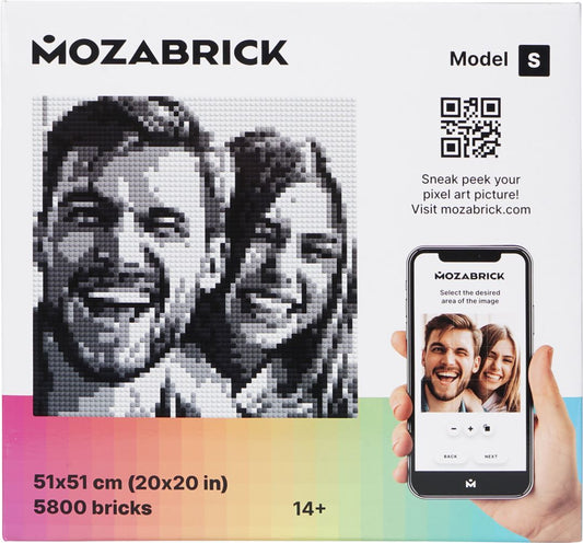 Mozabrick Pixel Art Construction Set: Small (51x51cm)