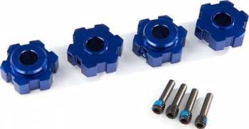 Traxxas Aluminium Wheel Hex Hubs: MAXX (Blue)