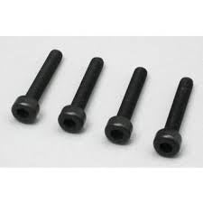 Du-Bro Socket Head Cap Screws: M2.5x15mm (4)