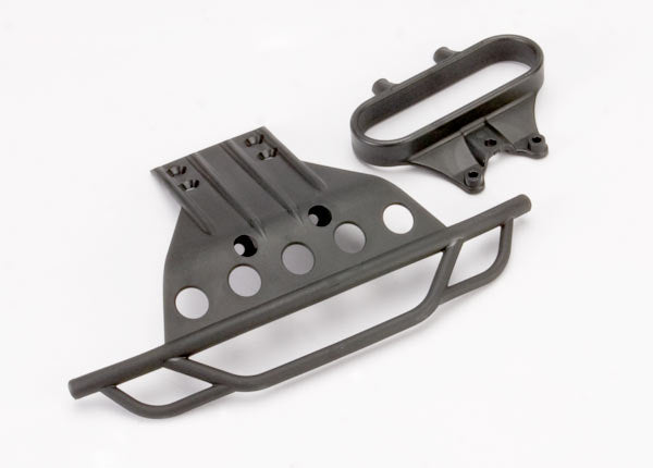 Traxxas Front Bumper/Mount (Black)