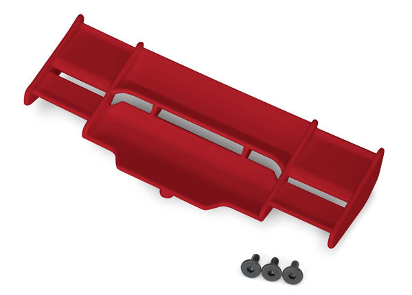 Traxxas Wing: Rustler 4X4 (Red)