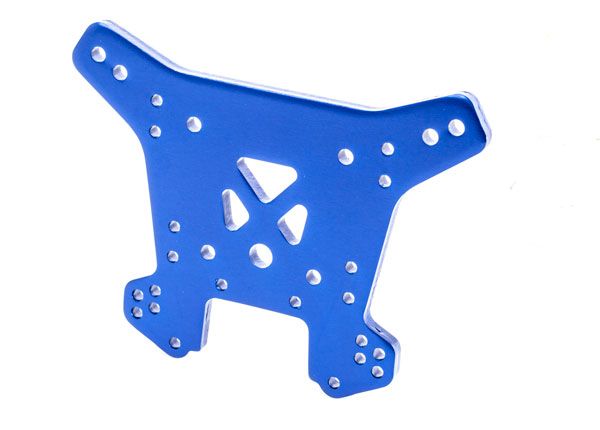 Traxxas Aluminium Rear Shock Tower 6061-T6: Sledge (Blue)
