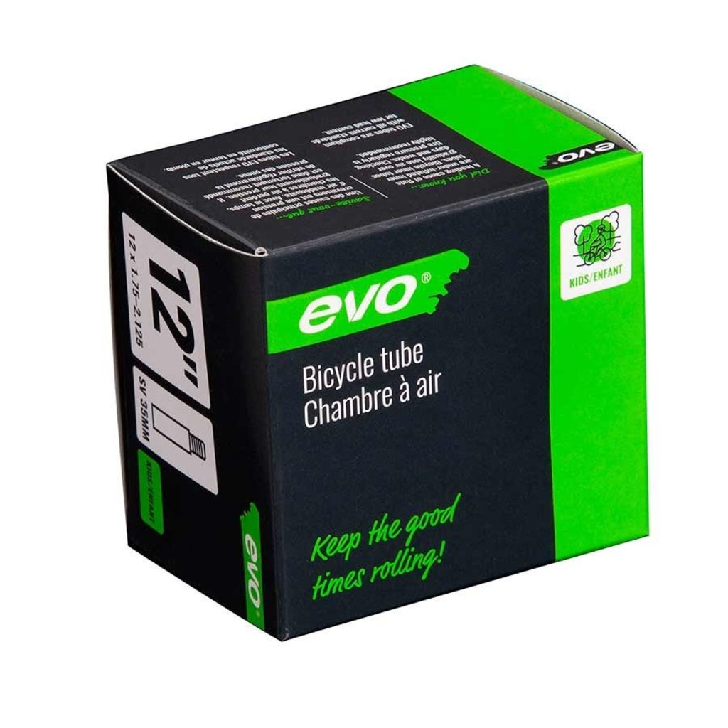 Evo Bicycle Tube 12” x 1.75- 2.125 S/V