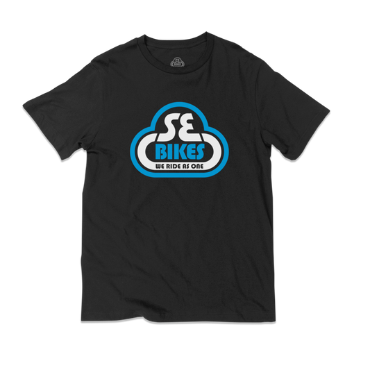 SE Bikes Bubble Logo T-Shirt (S) (Black)