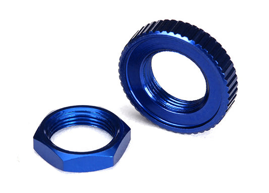Traxxas Aluminum Servo Saver Nuts (Blue)