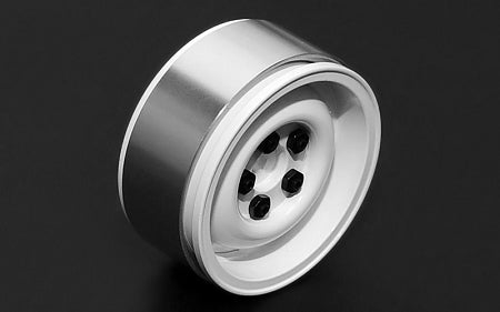 RC4WD Landies 1.55” Vintage Beadlock Wheels (White)