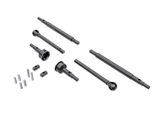 Traxxas Front and Rear Hardened Axle Shafts: TRX-4M