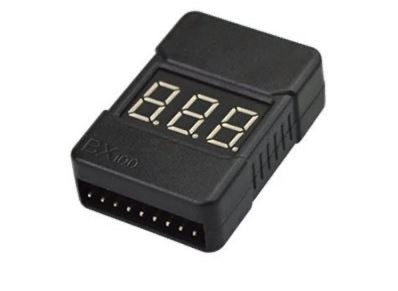 Hot RC Lipo Checker w/Low Voltage Alarm BX100
