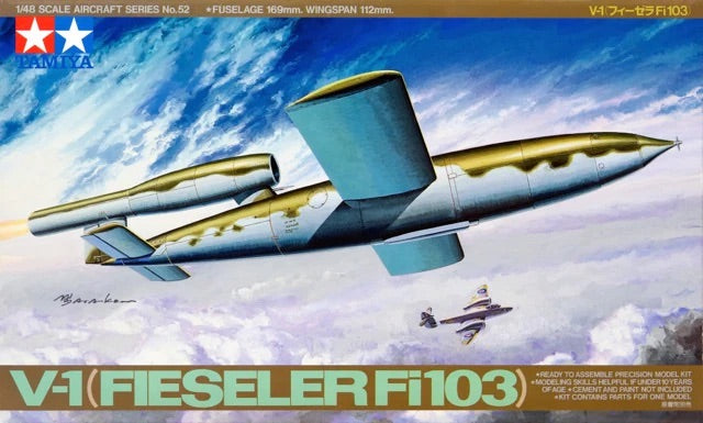 Tamiya 1/48 V-1 Fieseler Fi103 Model Kit
