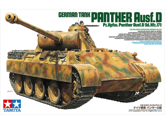 Tamiya 1/35 German Tank Panzer V Panther Ausf.D Model Kit
