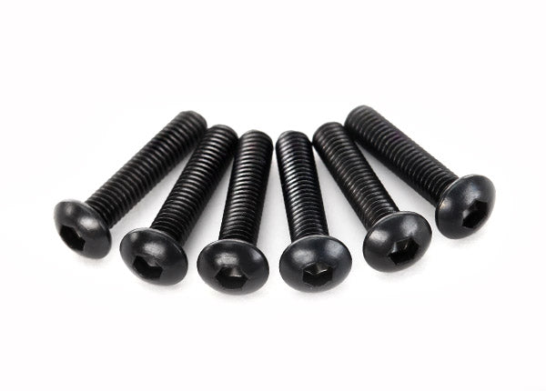 Traxxas Screws 3x14mm button-head machine (hex drive) (6)