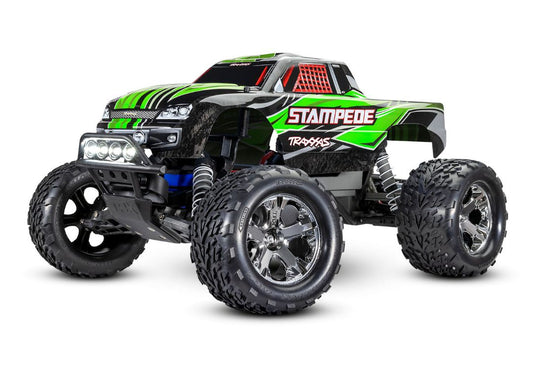 Traxxas Stampede 2WD XL-5 Titan w/USB-C Charger and Battery: RTR (Green)