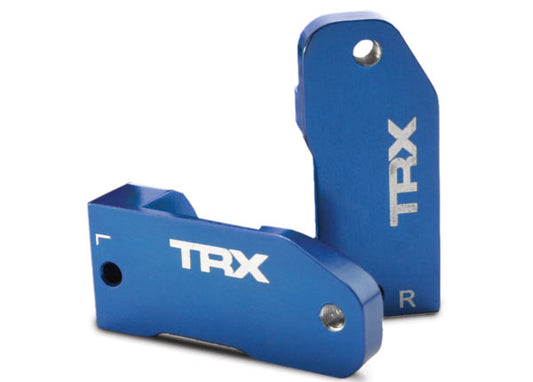 Traxxas Aluminium 6061-T6 Caster Blocks: 30 Degree (Blue)