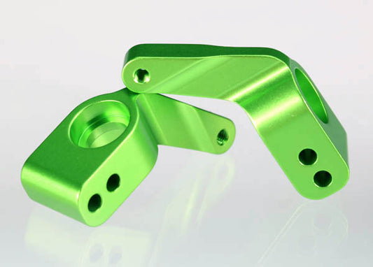 Traxxas Rear Aluminum Stub Axle Carriers 6061-T6: Green