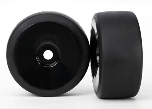Traxxas XO-1 Rear Tire w/Dish Wheels(Black)
