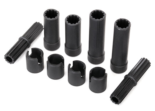 Traxxas Front and Rear Centre Half Shafts: TRX-4 (Plastic Parts Only)